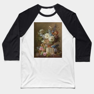 Flower Still-life with an Alabaster Vase Baseball T-Shirt